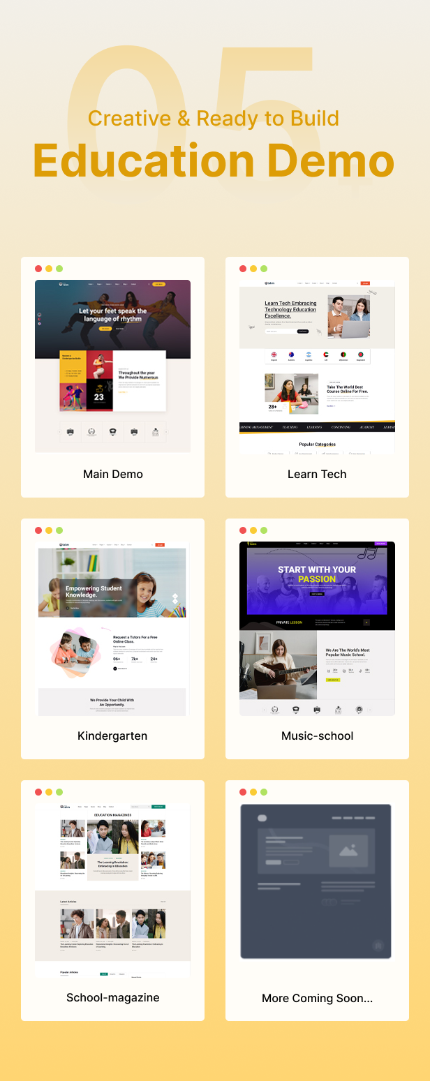 Education WordPress Theme | School Education Website - 1